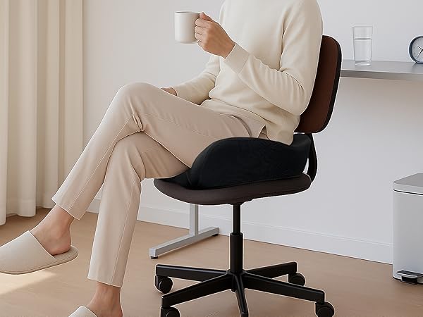 seat cushions for office chairs ergonomic seat cushion lower back tailbone coccxy pain relief