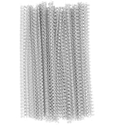 3:1 Pitch Double Loop Binding Wires, YolieraArt 100 Pack Spiral Spine Bindings, 9/16 Inch Wire Tw...