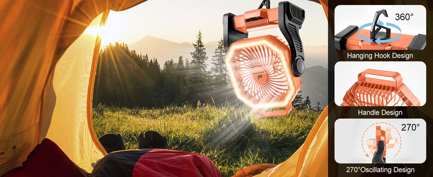 Camping fan