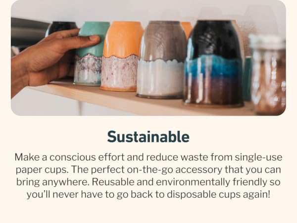 Nova Ceramic Travel Mugs