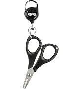 Booms Fishing S01 Fishing Scissors for Braided Line, Fishing Line Cutter Saltwater and Freshwater...