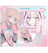 ATK Anime Mouse Pad – Nana, Soft Lycra Fabric Gaming Mousepad, Neutral Glide Surface, Recessed Ed...