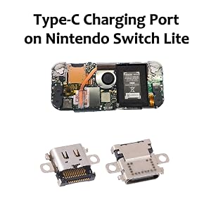 Replacement Type-C Charging Port for Nintendo Switch Lite