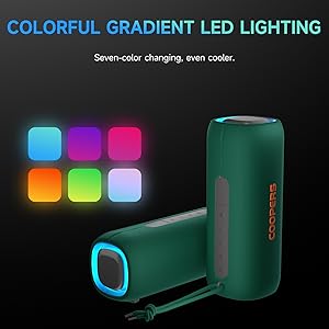 Bluetooth Speakers with RGB Lights