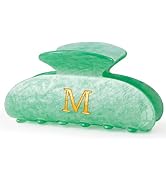 Fycert Hair Clips for Women | Monogram Hair Claw Hair Accessory | Personalized Gifts for Women Te...