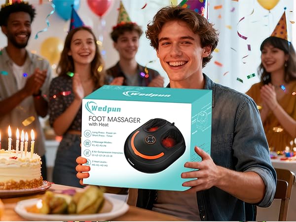 Shiatsu Foot Massager, Electric Feet Massage Machine, Kneading Relief for Plantar Fasciitis