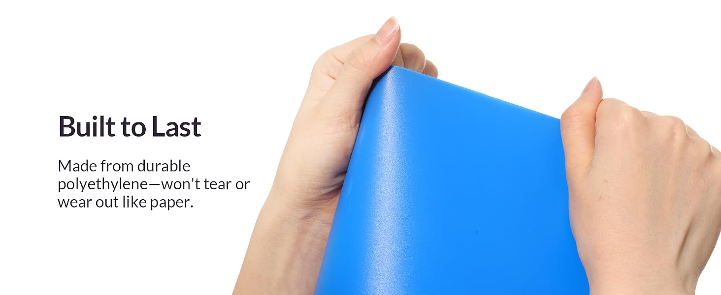 PLASTIC FOLDERS WITH POCKETS
