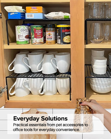 Daily essentials for comfort and convenience.