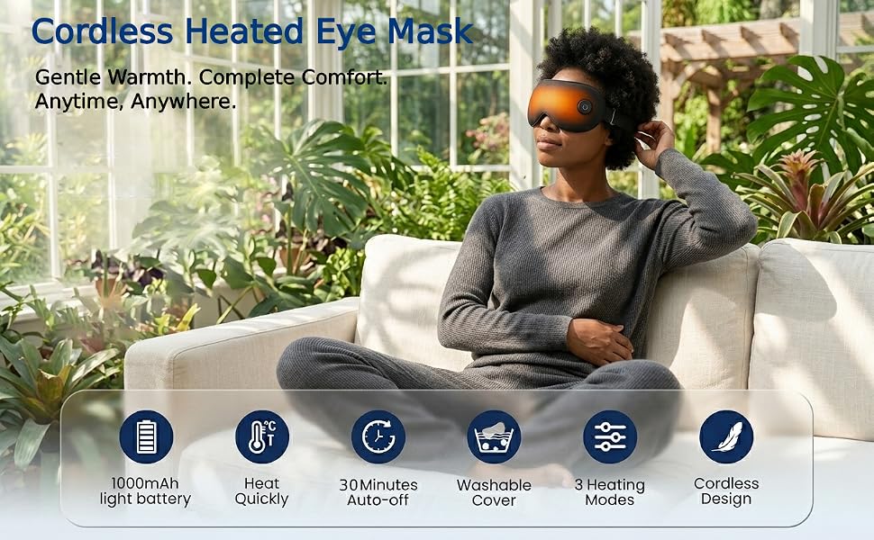 warming eye mask for dry eyes