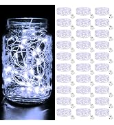 btfarm 30 Pack LED Fairy Lights Battery Operated [3 Modes] Twinkle Lights, 7FT 20 LED Mini String...
