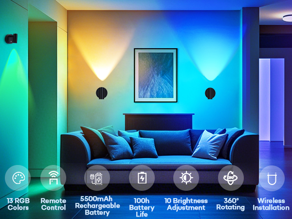 battery operated spotlight
