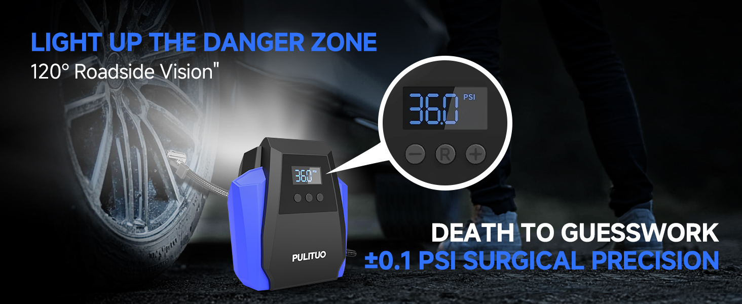 Tire Inflator Portable Air Compressor