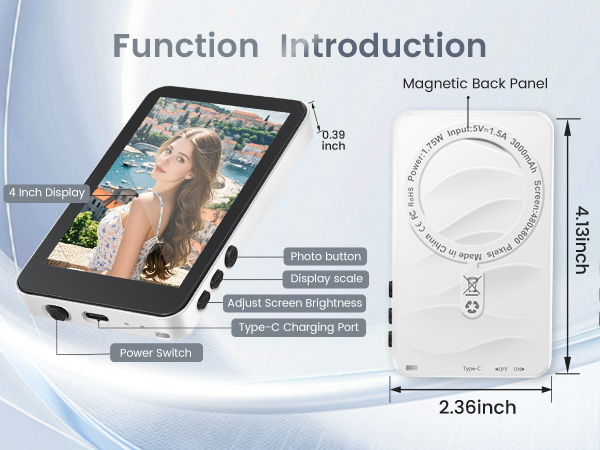 selfie monitor screen