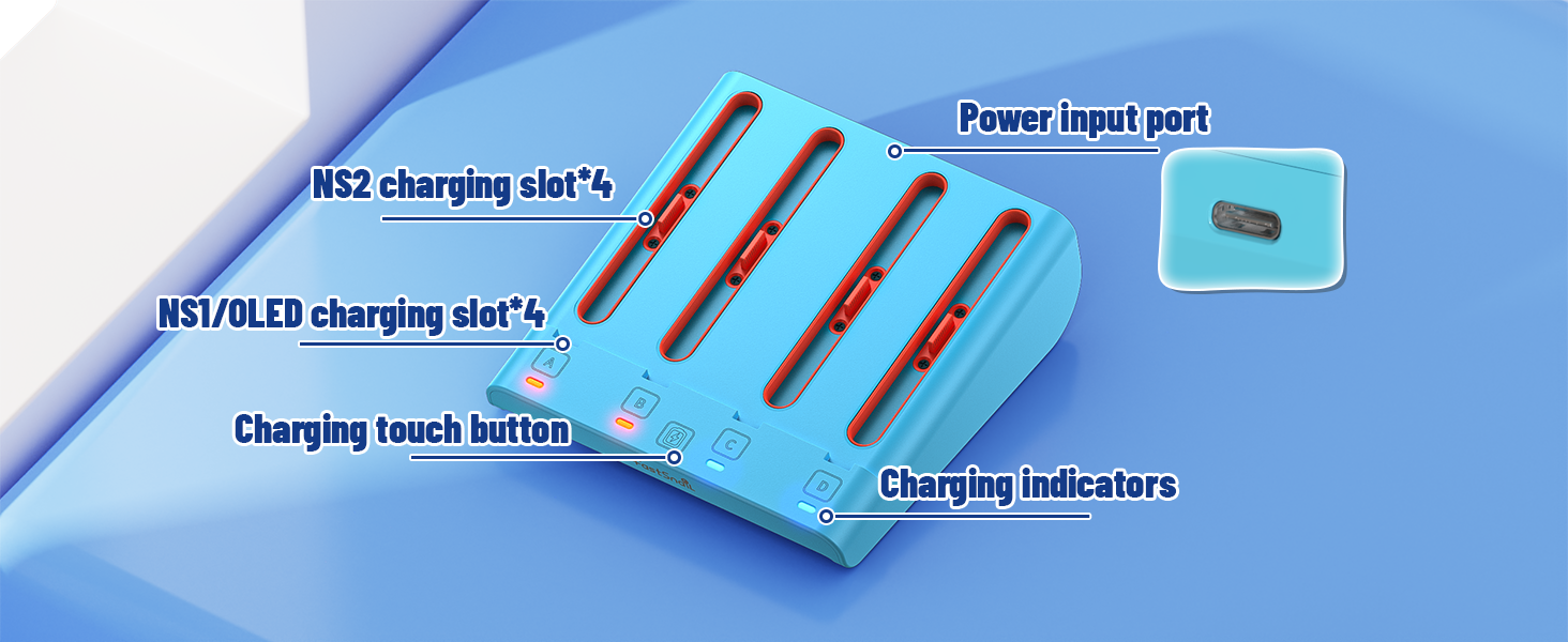 switch joycon charging dock