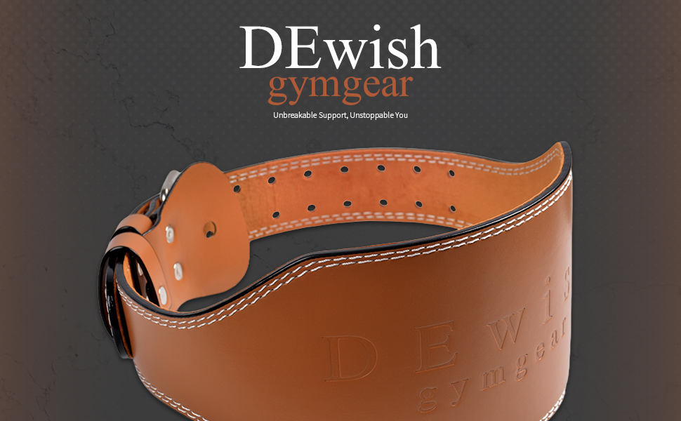 Leather Weightlifting Belt