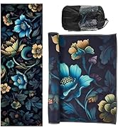Yuilgdo Yoga Towels, Non Slip Hot Yoga Mat Towel with Grip Dots,Super-Absorbent Soft Microfiber Y...