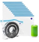 TEQStone Filament Storage Bags Vacuum Kit 10Pcs with Electric Pump, Moisture and Dust Proof, 12.8...