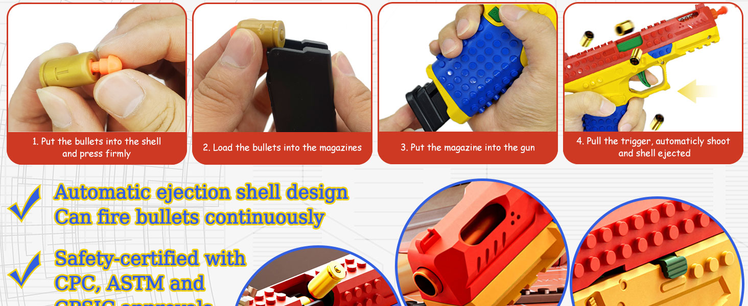 Shell Ejecting Toy Gun