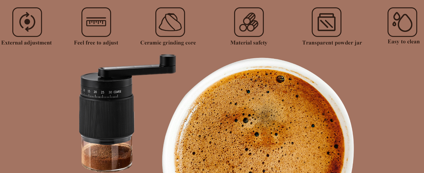 hand burr coffee grinder