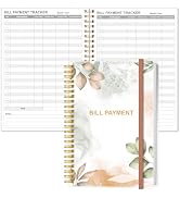 Bill Payment Tracker Notebook - Monthly Bill Organizer &amp; Planner for Personal Budgeting Financial...