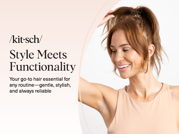 Kitsch Ultra Petite Satin Scrunchies for Women