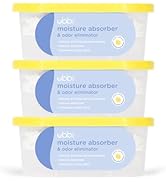 Ubbi Moisture Absorber and Odor Eliminator Tub, Attracts and Traps Excess Moisture, Reduce Dampne...