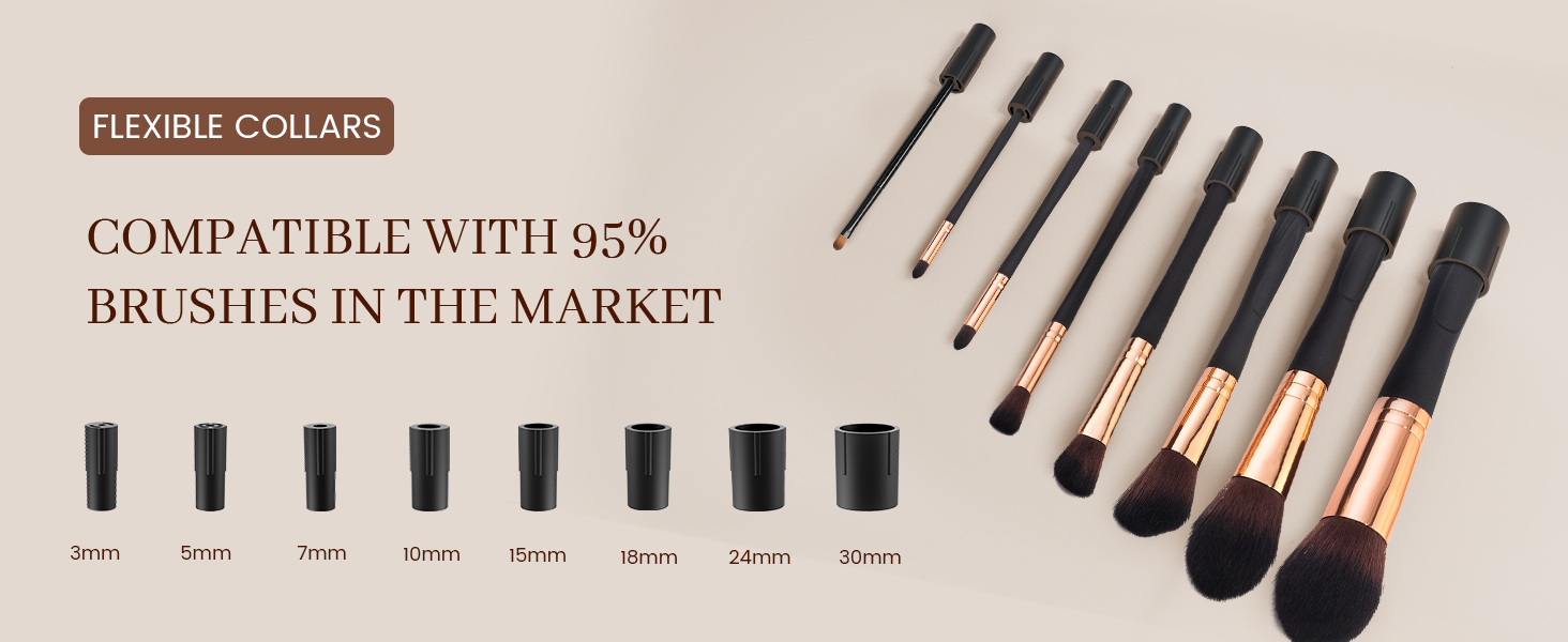 portable makeup brush cleaner and dryer machine