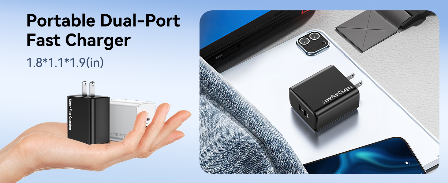 usb c fast charger block