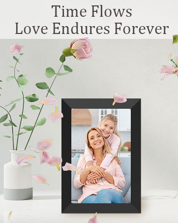 digital picture frame load from phone