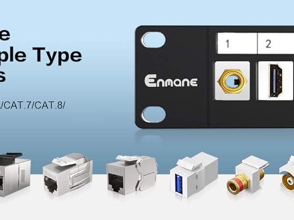 1u24Port keystone Patch Panel