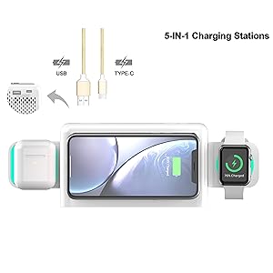5 in one charging station