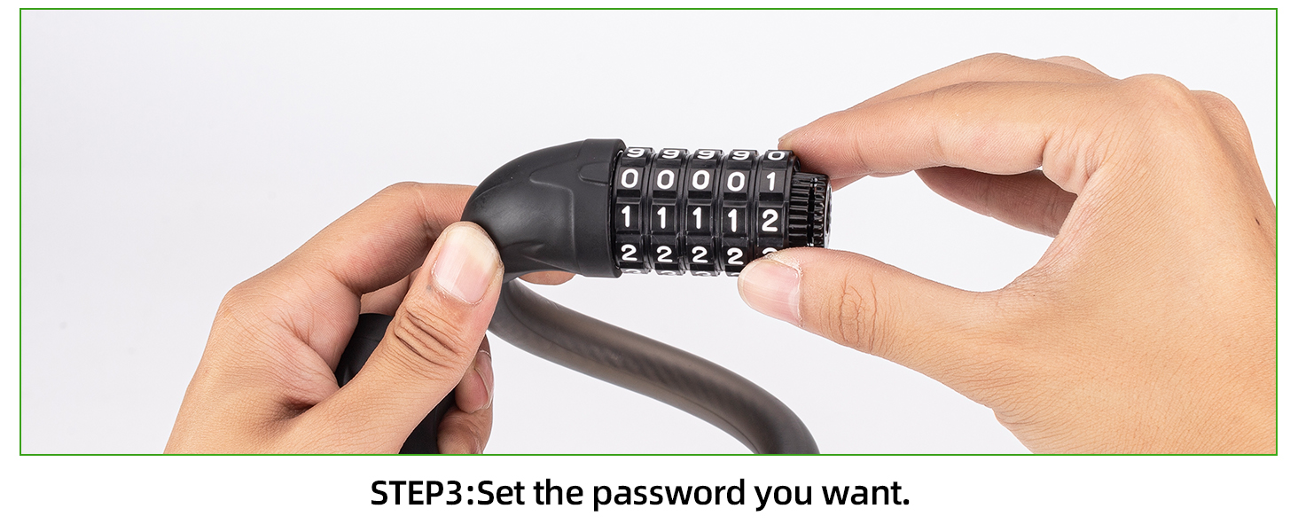 bike lock combination