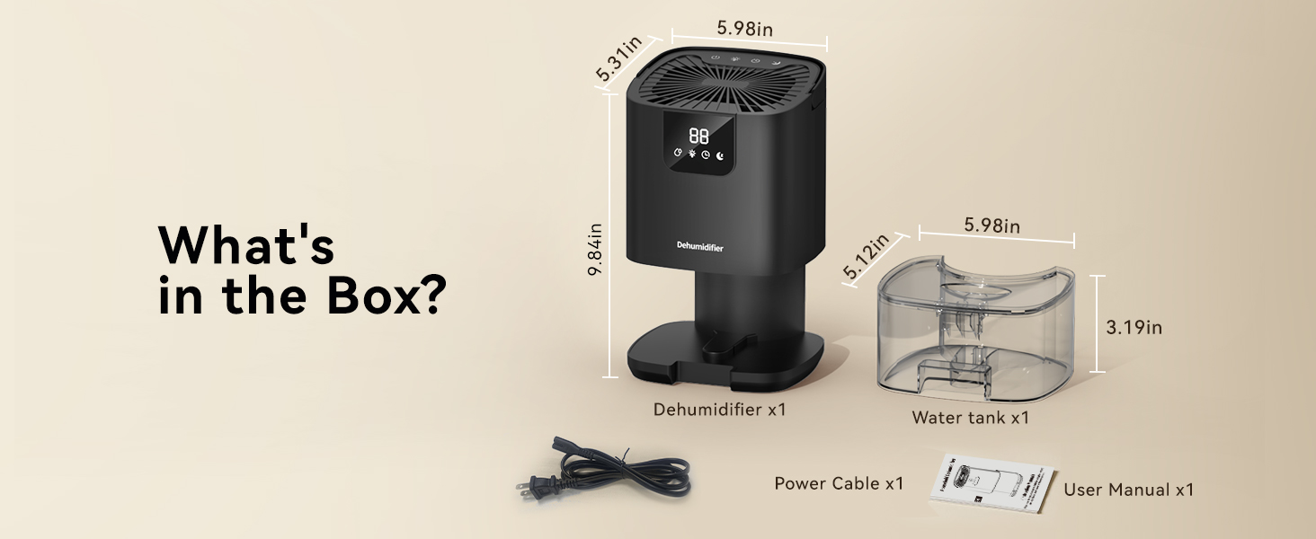 small dehumidifier