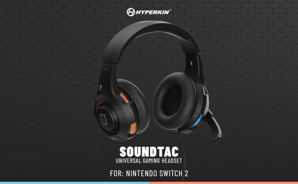 SoundTac Universal Gaming Headset for Nintendo Switch 2