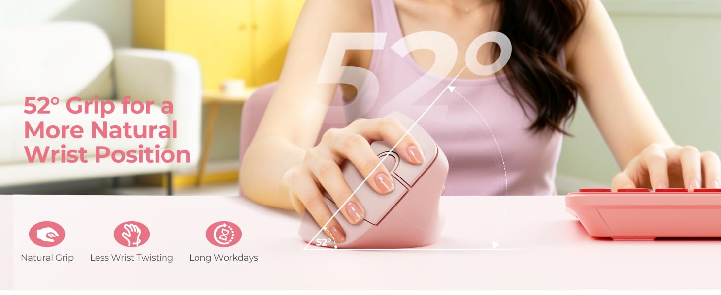 ergonomic wireless mouse