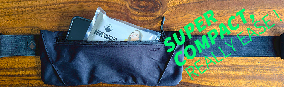 super compact rain poncho