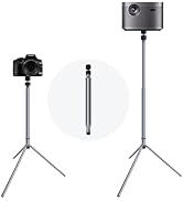 Tonalee Projector Stand Tripod, Floor Stand Adjustable Height 26.3" to 36.2", 360° Rotatable, Por...