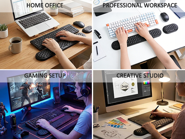 wrist rest for keyboard and mouse