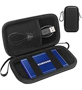 Canboc Hard Carrying Case for Samsung T7 Shield/ T7/ T7 Touch Portable SSD 500GB 1TB 2TB USB 3.2 ...