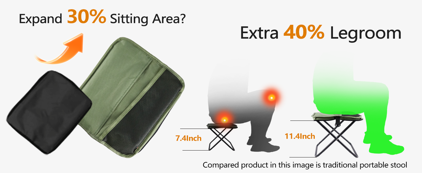 Portable Ultralight Collapsible Stool