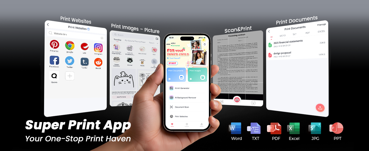 A28U portable printer