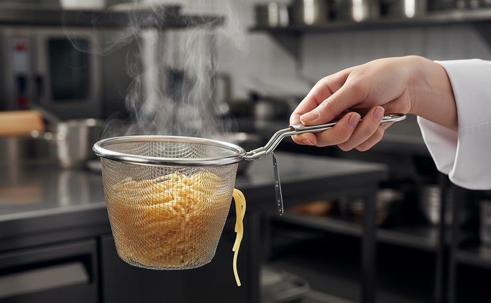 Stainless Steel Pasta Basket,