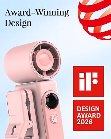 rechargeable handheld fan