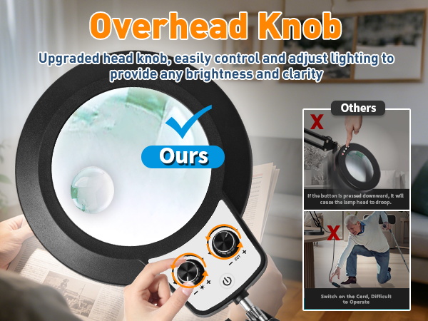 esthetician light with magnifier esthetician magnifying floor lamp glass overhead dual knob