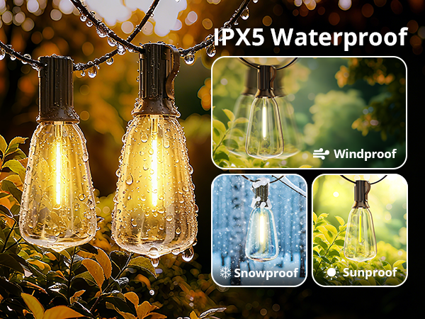 waterproof led outdoor lights