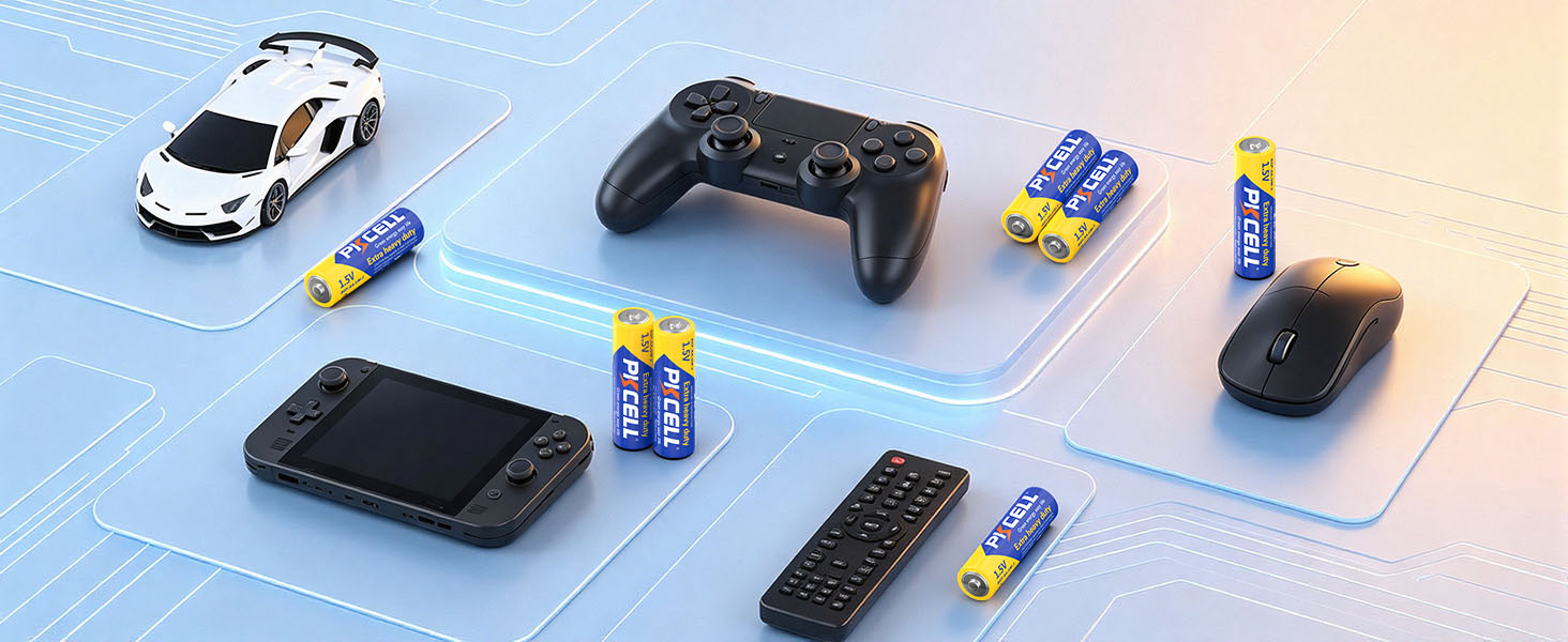 40PCS AAA R03P batteries for wireless mouse, keyboards, clocks, flashlights, toys, remote controls