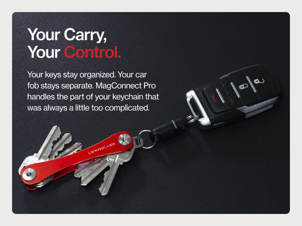magnetic keychain key holder