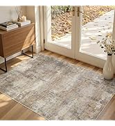 ELLIUNE 3x5 Washable Area Rugs for Living Room, Non Slip Soft Large Rugs for Bedroom Dining Room,...