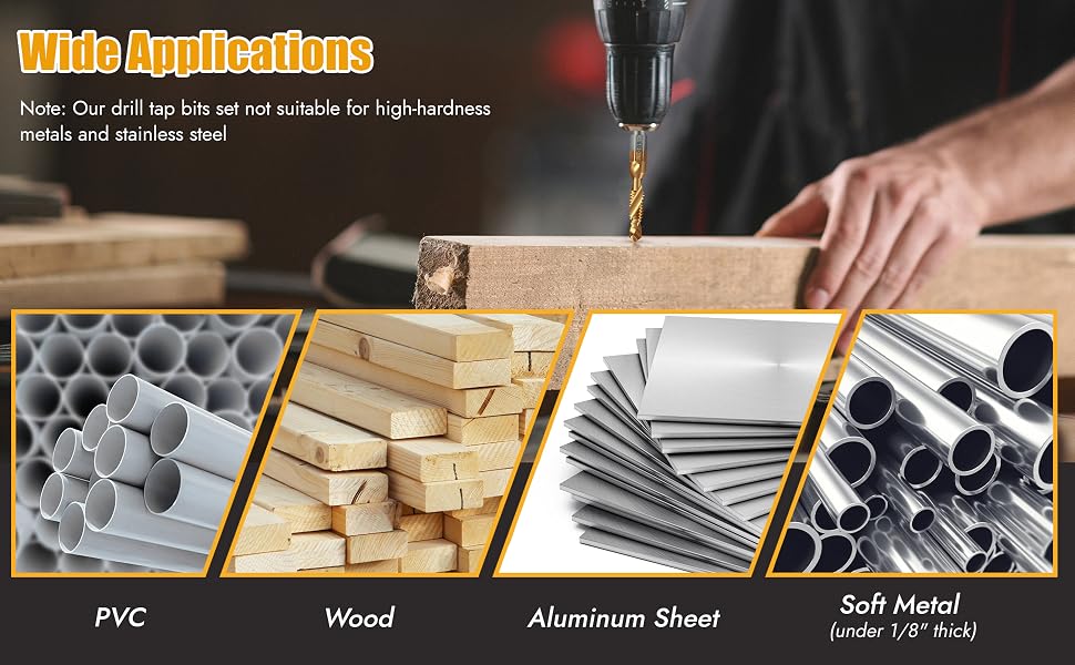 drill tap and counterbore set