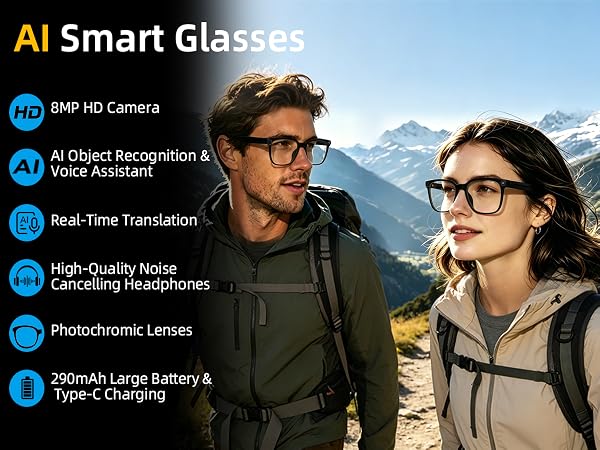 video camera glasses